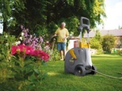 Hozelock Wheeled Fast Cart With 40m Hose -Garden Supply Store 17287 21523