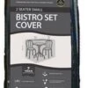 Garland Premium 2 Seater Small Bistro Cover - Black 2 Garland Premium 2 Seater Small Bistro Cover - Black -Garden Supply Store 35200 15337