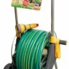 Hozelock Pro Metal Cart With 50m Hose & Spray Gun -Garden Supply Store 37262 13939