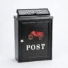 Harewood Black Red Tractor Post Box 2 Harewood Black Red Tractor Post Box -Garden Supply Store 39679 11544