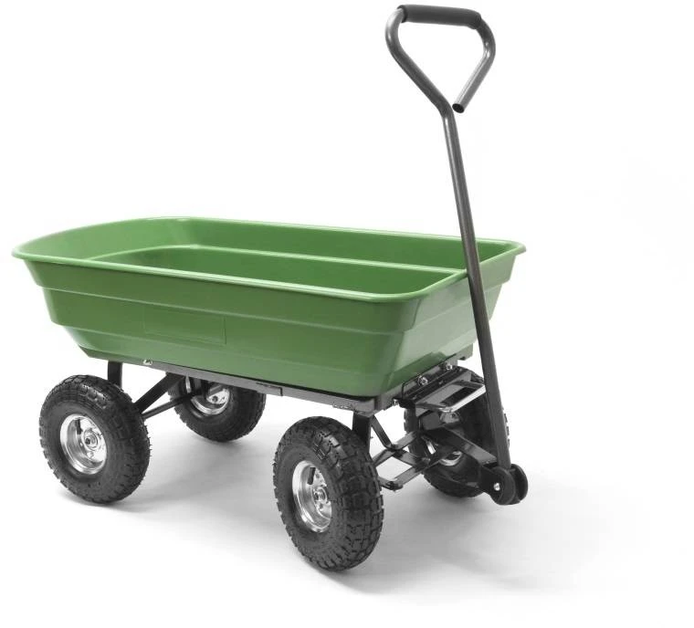 Q Garden QGPGC 150kg Poly Body Dump Cart Q Garden QGPGC 150kg Poly Body Dump Cart -Garden Supply Store 40769 10631