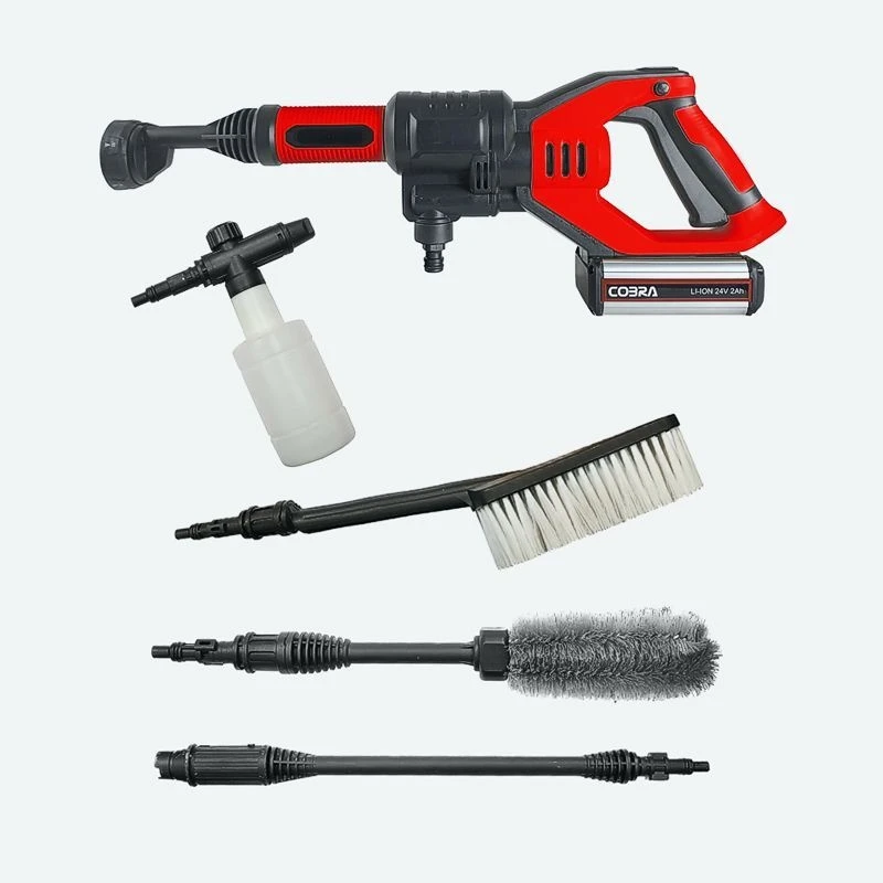 Cobra PW18024V 24V Cordless Pressure Washer (with 2Ah Battery & Charger) Cobra PW18024V 24V Cordless Pressure Washer (with 2Ah Battery & Charger) -Garden Supply Store 42441 8162