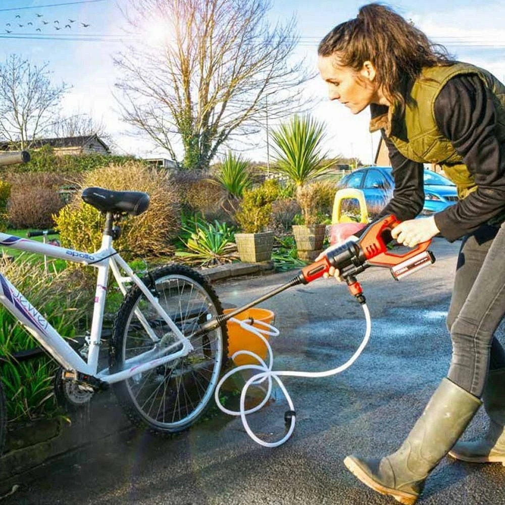 Cobra PW18024V 24V Cordless Pressure Washer (with 2Ah Battery & Charger) Cobra PW18024V 24V Cordless Pressure Washer (with 2Ah Battery & Charger) -Garden Supply Store 42441 8163