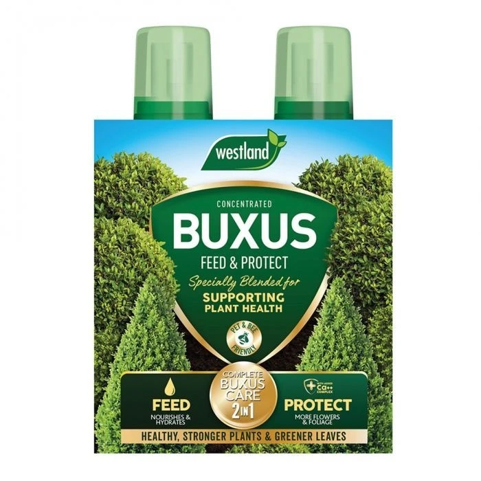 Westland Buxus 2 In1 Feed And Protect 2x500ml Westland Buxus 2 In1 Feed And Protect 2x500ml -Garden Supply Store 42656 8009