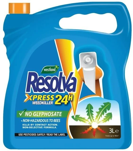 Resolva Xpress 24H Weedkiller 3L Ready To Use Resolva Xpress 24H Weedkiller 3L Ready To Use -Garden Supply Store 42674 7996