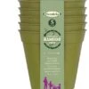 Haxnicks 5' Bamboo Pot - Sage Green X5