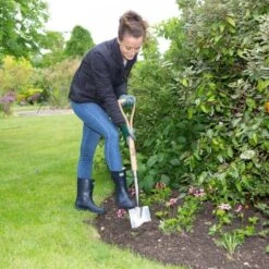 Wilkinson Sword Stainless Steel Border Spade -Garden Supply Store 45293 5127