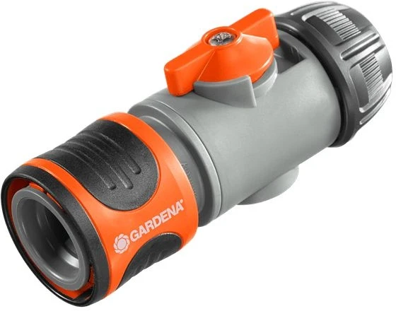 Gardena Hose Connector With Control Valve Gardena Hose Connector With Control Valve -Garden Supply Store 45446 4653
