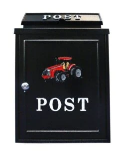Harewood Red Tractor Post Box