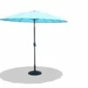 Katie Blake Sturdi 2.7m Shanghai Parasol Aqua -Garden Supply Store 46732 2626