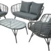 Other Kelby Lounge Set - Grey -Garden Supply Store 46739 2607