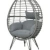 Other Kelby Standing Egg Chair - Grey 2 Other Kelby Standing Egg Chair - Grey -Garden Supply Store 46740 2605