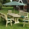 Churnet Valley Ergo 8 Seat Table Set - 2 X Chairs & 2 X 3-Seater Benches 2 Churnet Valley Ergo 8 Seat Table Set - 2 X Chairs & 2 X 3-Seater Benches -Garden Supply Store 46800 2526