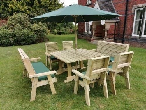 Churnet Valley Ergo 8 Seater Square Set - 4 x Chairs & 2 x Benches Churnet Valley Ergo 8 Seater Square Set - 4 X Chairs & 2 X Benches -Garden Supply Store 46804 2514
