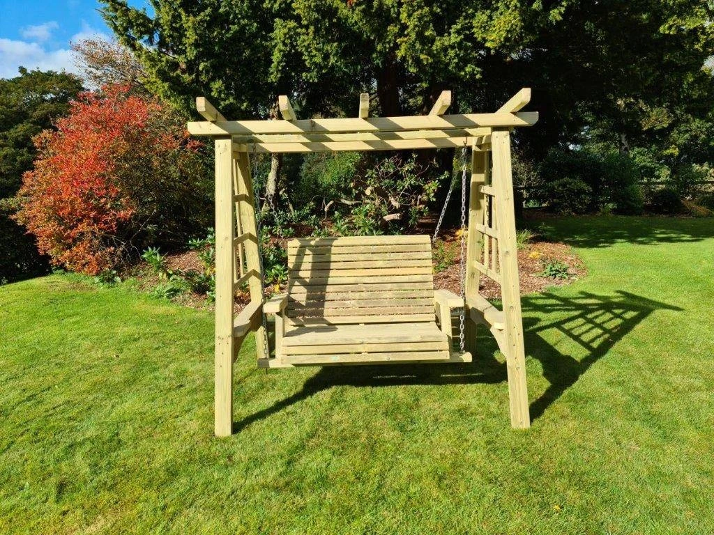 Churnet Valley Pergola Swing 2 Seater Churnet Valley Pergola Swing 2 Seater -Garden Supply Store 46826 2437