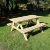 Churnet Valley Deluxe Picnic Table 1.5m 1 Churnet Valley Deluxe Picnic Table 1.5m -Garden Supply Store 46828 2429