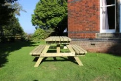 Churnet Valley Deluxe Picnic Table 1.5m -Garden Supply Store 46828 2432