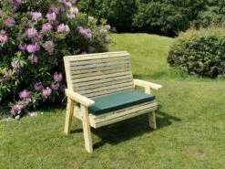 Churnet Valley Ergo 2 Seat Bench -Garden Supply Store 46832 2418