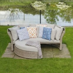 LG Outdoor Monaco Sand Daybed -Garden Supply Store 46943 2297