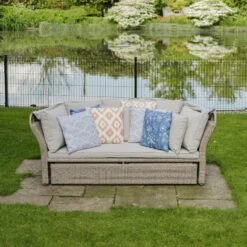 LG Outdoor Monaco Sand Daybed -Garden Supply Store 46943 2298