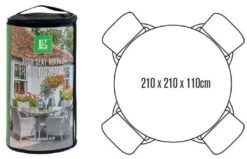LG Outdoor DXCOV01 4 Seat Dining Set Deluxe Cover - Up To 120cm Table -Garden Supply Store 46960 2272