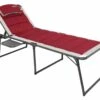 Quest Leisure Bordeaux Pro Lounge Bed With Side Table -Garden Supply Store 46992 2231