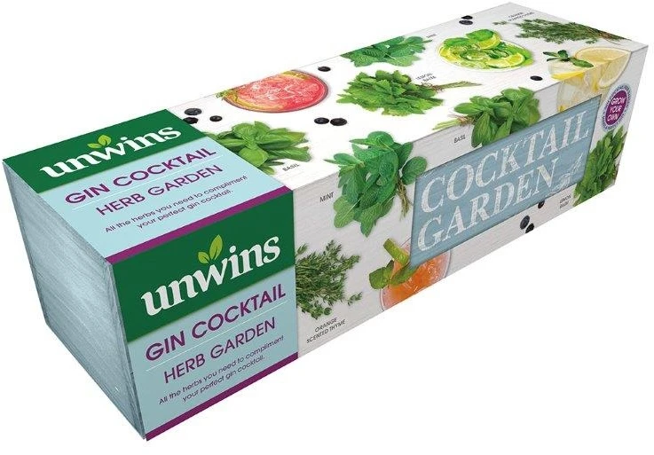 Unwins Gin Cocktail Garden Kit Unwins Gin Cocktail Garden Kit -Garden Supply Store 48803 36916