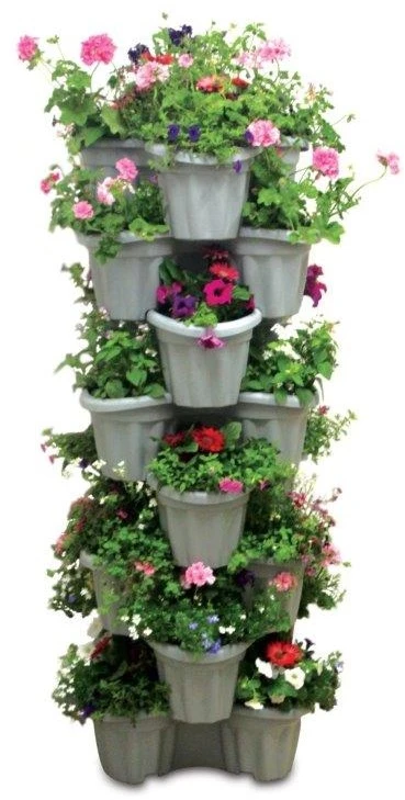 Town & Country 17L Large Tiered Planter Town & Country 17L Large Tiered Planter -Garden Supply Store 48841 36883