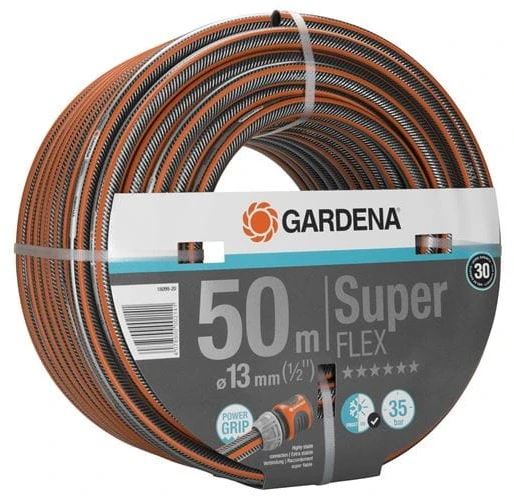 Gardena Premium SuperFLEX Hose 13mm (1/2), 50m Gardena Premium SuperFLEX Hose 13mm (1/2), 50m -Garden Supply Store 50313 33173