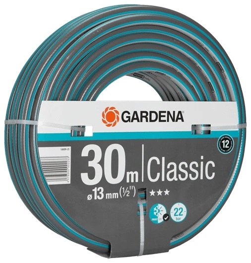 Gardena Classic Hose 13mm (1/2), 30m Gardena Classic Hose 13mm (1/2), 30m -Garden Supply Store 50319 33141