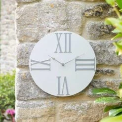 Smart Garden Moda - Cream Clock 12 -Garden Supply Store 50769 31788