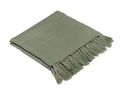 LG Outdoor Striped Throw - Grey