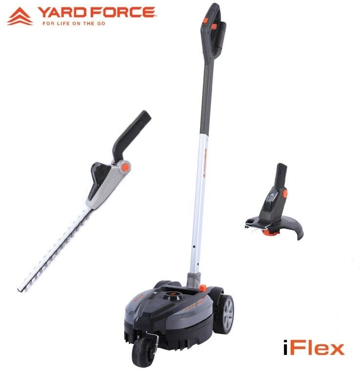 Yard Force - LM F24BN - 12V iFlex 3 in 1 Lawnmower/Trimmer Yard Force - LM F24BN - 12V IFlex 3 In 1 Lawnmower/Trimmer -Garden Supply Store 51956 28070